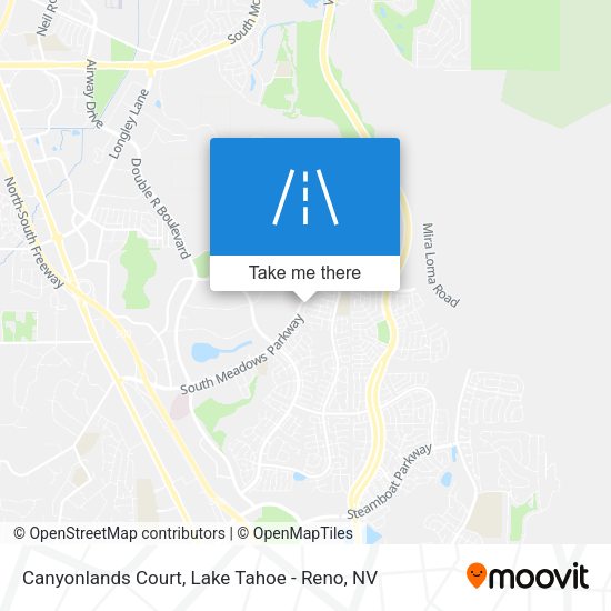 Mapa de Canyonlands Court