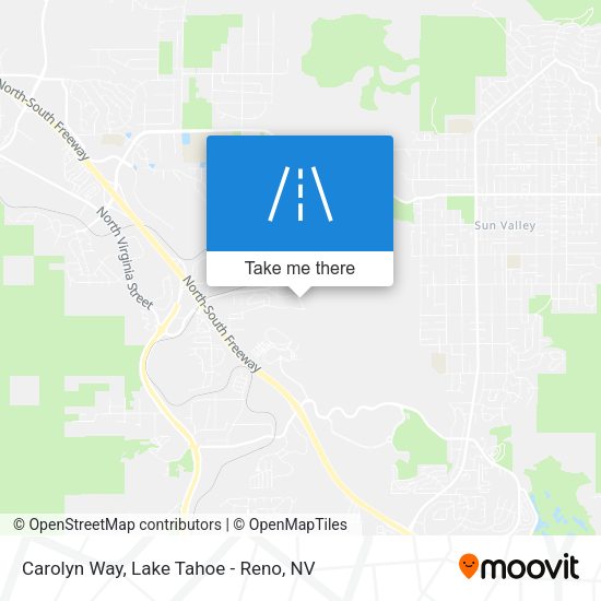 Carolyn Way map