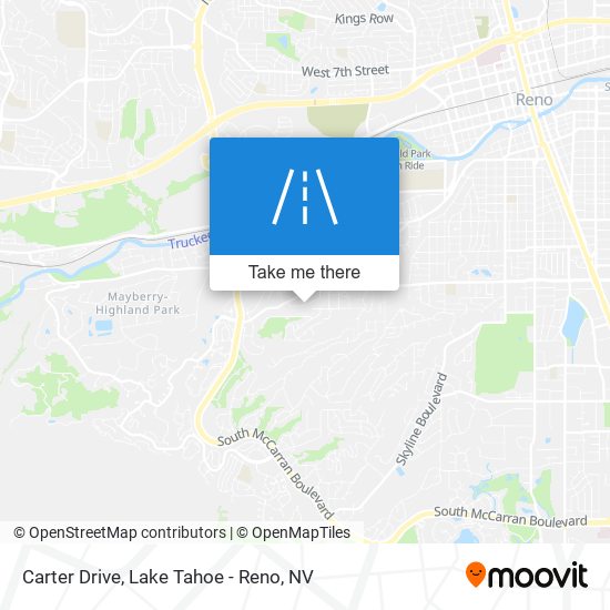 Mapa de Carter Drive