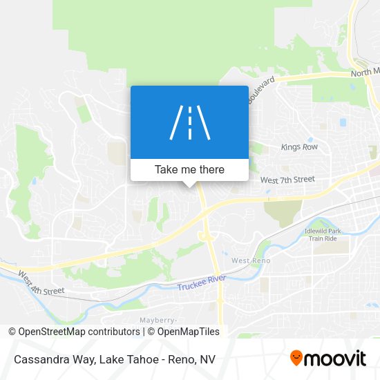 Cassandra Way map