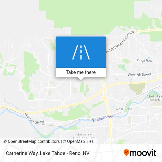 Catherine Way map