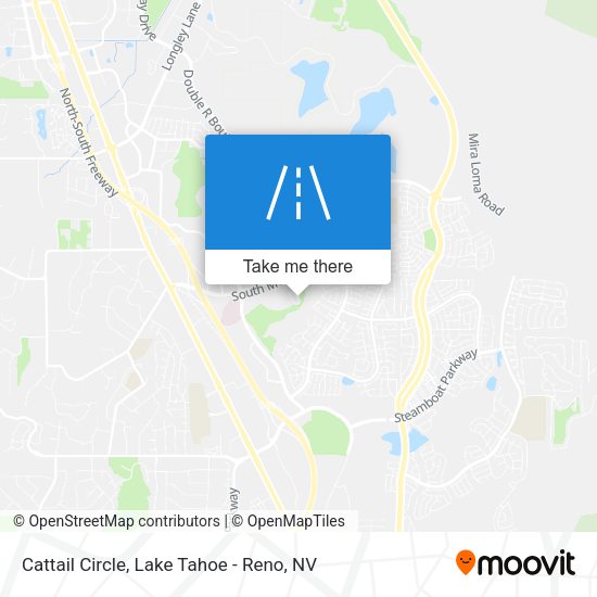 Cattail Circle map