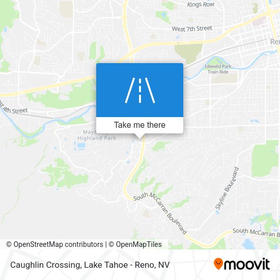 Mapa de Caughlin Crossing