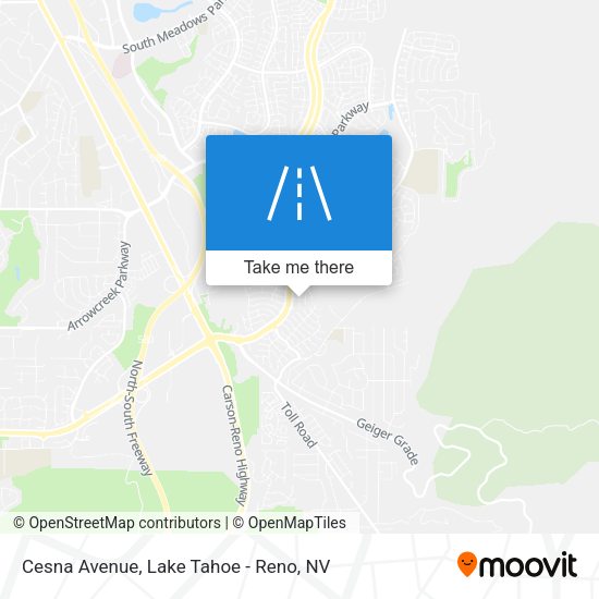 Mapa de Cesna Avenue