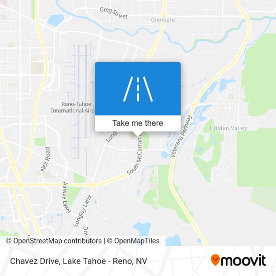 Chavez Drive map