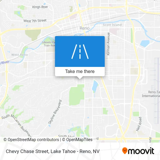 Chevy Chase Street map