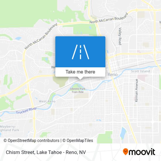Chism Street map