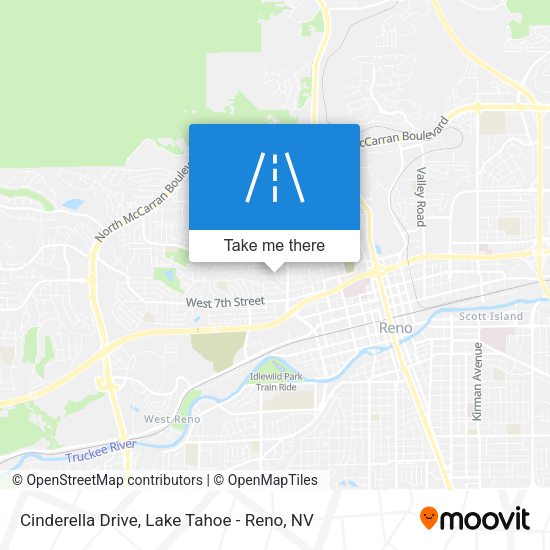 Cinderella Drive map