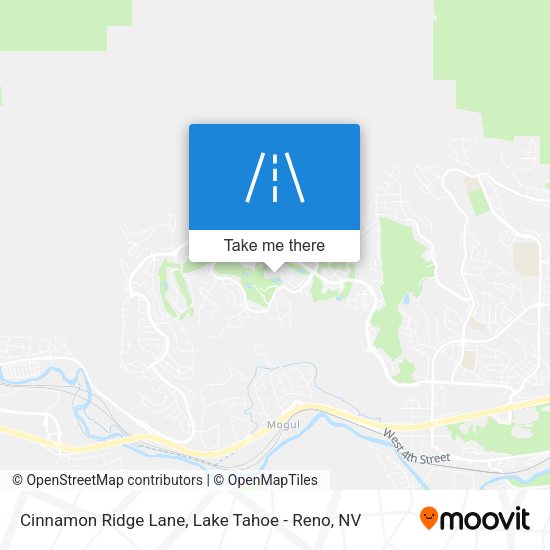 Mapa de Cinnamon Ridge Lane