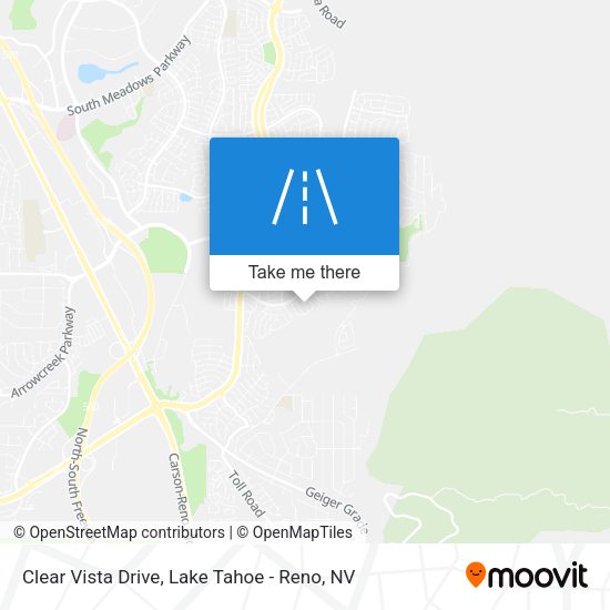 Mapa de Clear Vista Drive