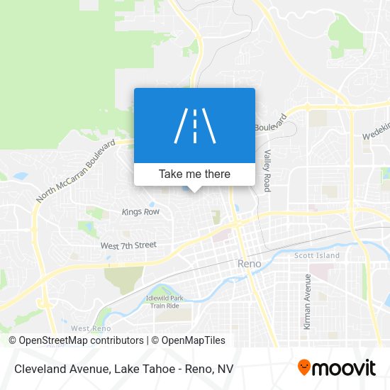 Cleveland Avenue map