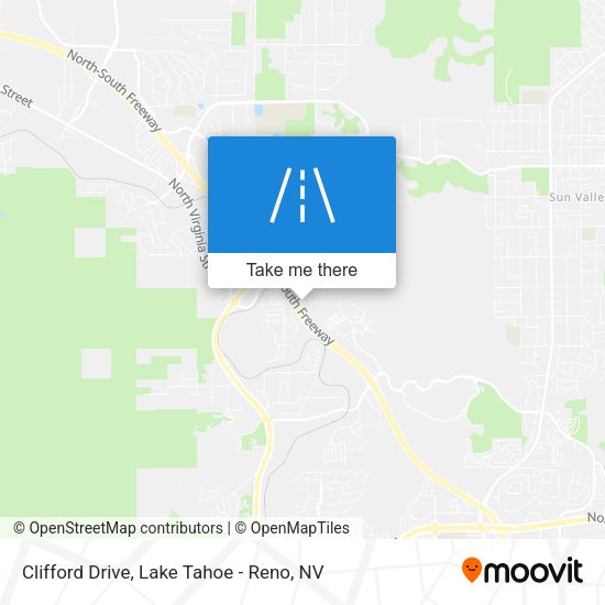 Clifford Drive map