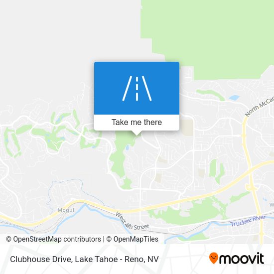Clubhouse Drive map