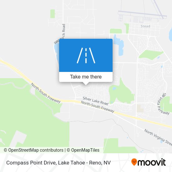 Compass Point Drive map