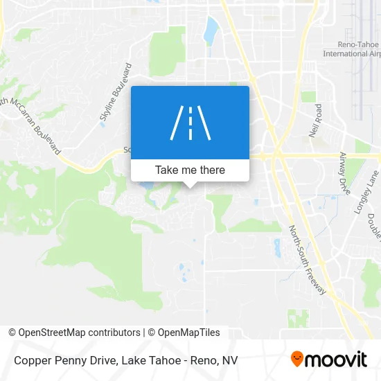 Copper Penny Drive map