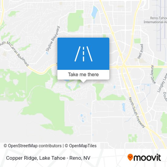 Copper Ridge map