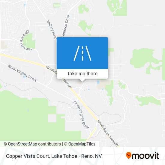 Copper Vista Court map