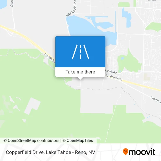 Copperfield Drive map