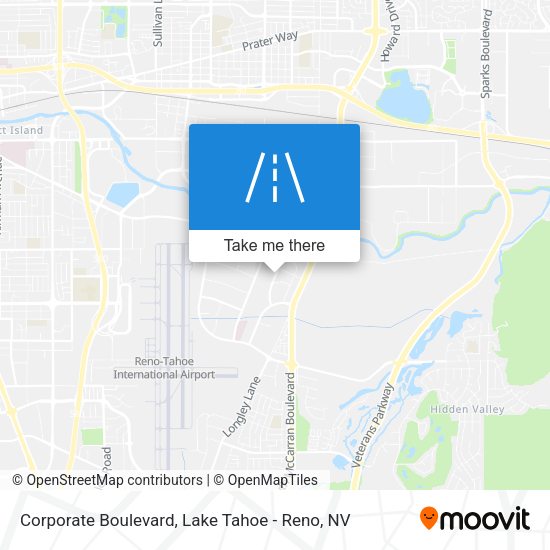 Corporate Boulevard map