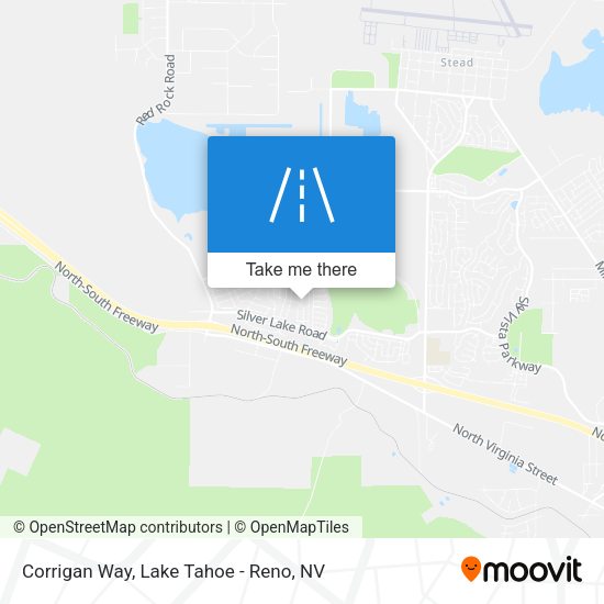 Corrigan Way map