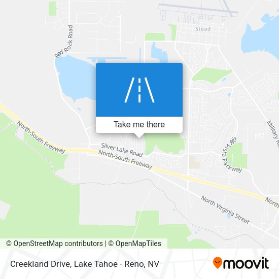 Creekland Drive map