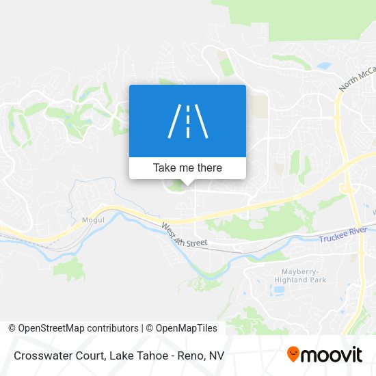 Mapa de Crosswater Court