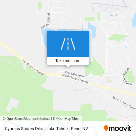 Cypress Shores Drive map