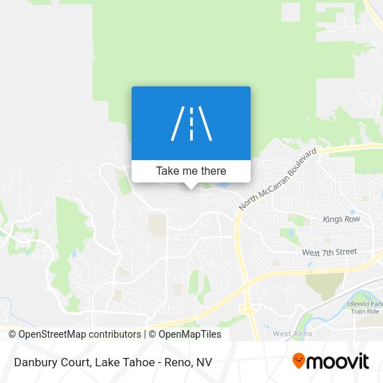 Danbury Court map