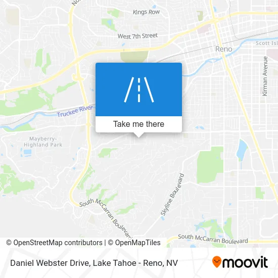 Daniel Webster Drive map