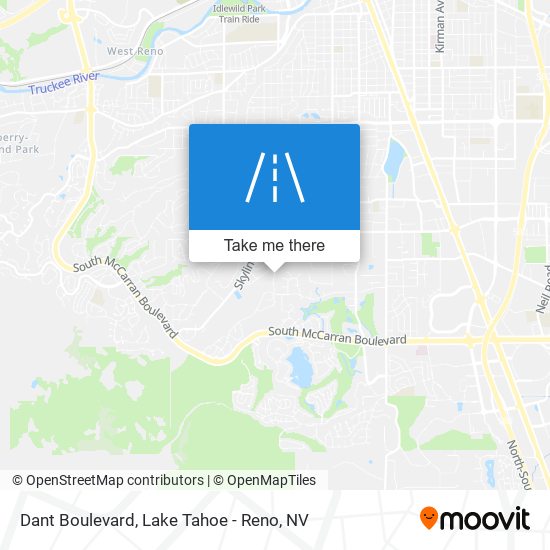 Dant Boulevard map