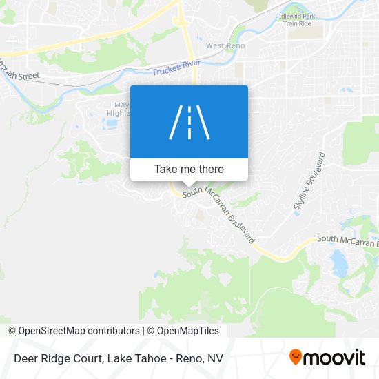 Deer Ridge Court map