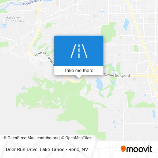 Deer Run Drive map