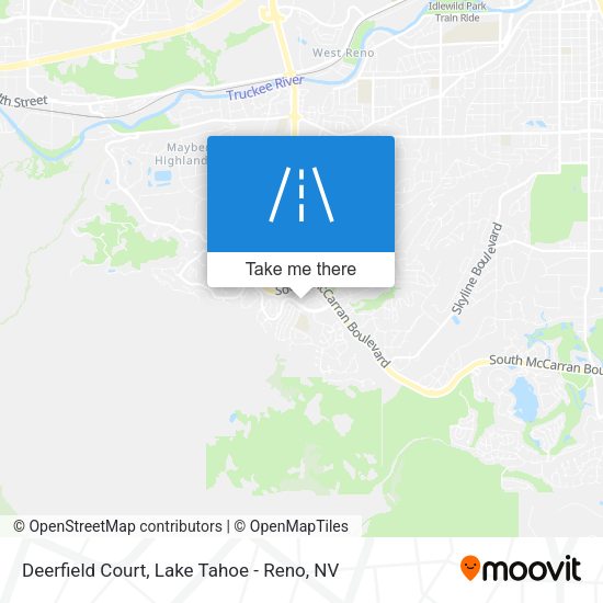 Deerfield Court map