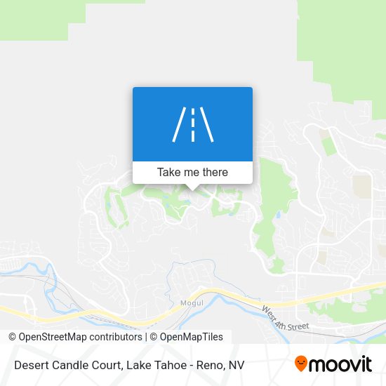 Mapa de Desert Candle Court