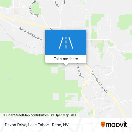 Devon Drive map