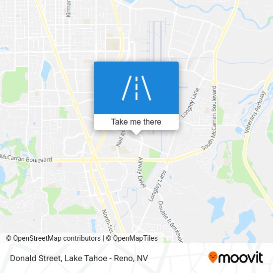 Donald Street map