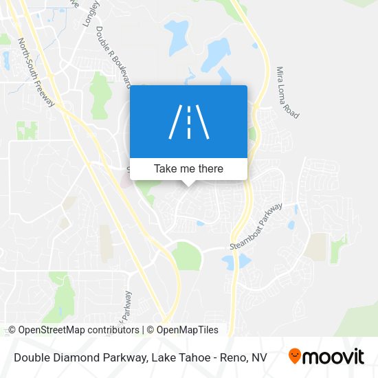 Double Diamond Parkway map