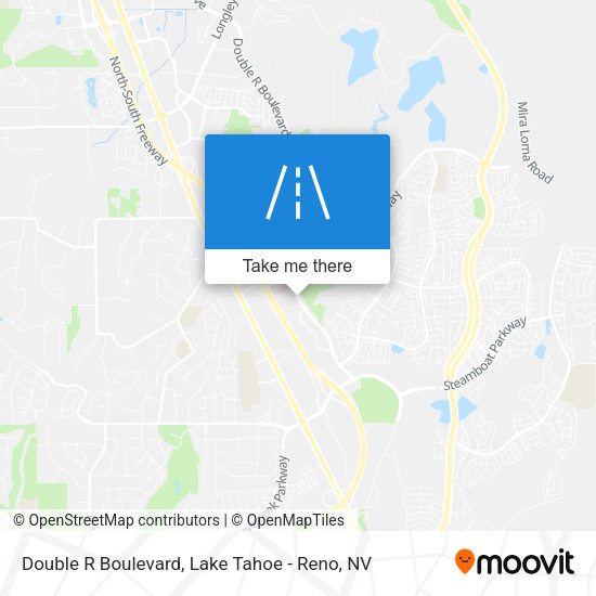 Double R Boulevard map