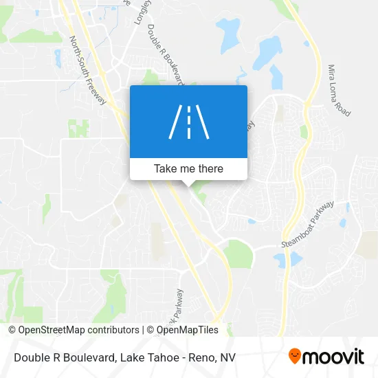 Double R Boulevard map