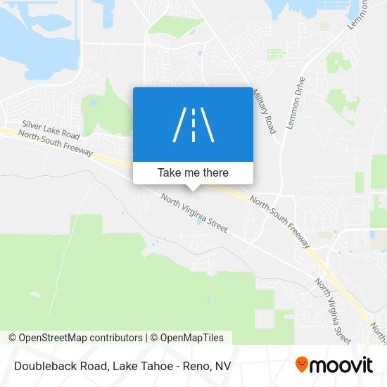 Doubleback Road map