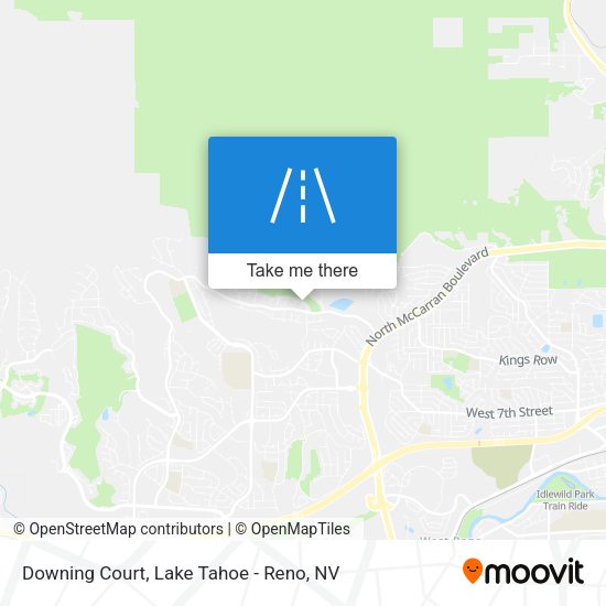 Downing Court map