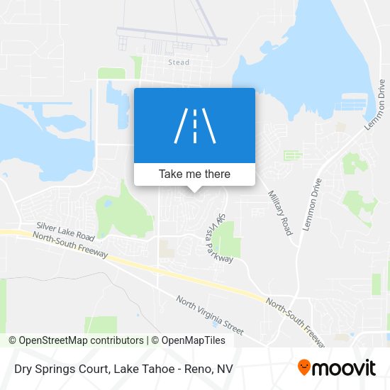 Mapa de Dry Springs Court