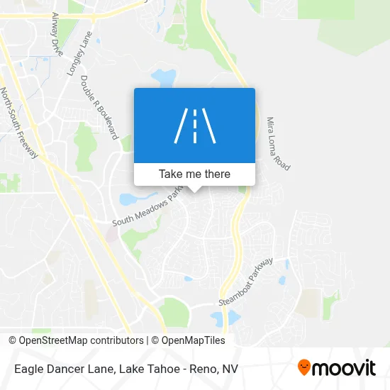 Eagle Dancer Lane map