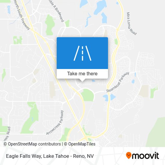 Mapa de Eagle Falls Way