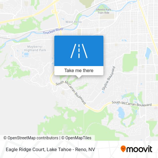 Eagle Ridge Court map