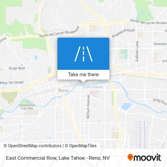 Mapa de East Commercial Row