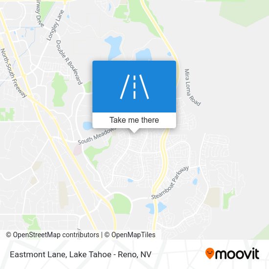 Eastmont Lane map