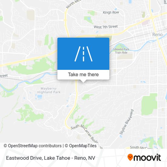 Eastwood Drive map