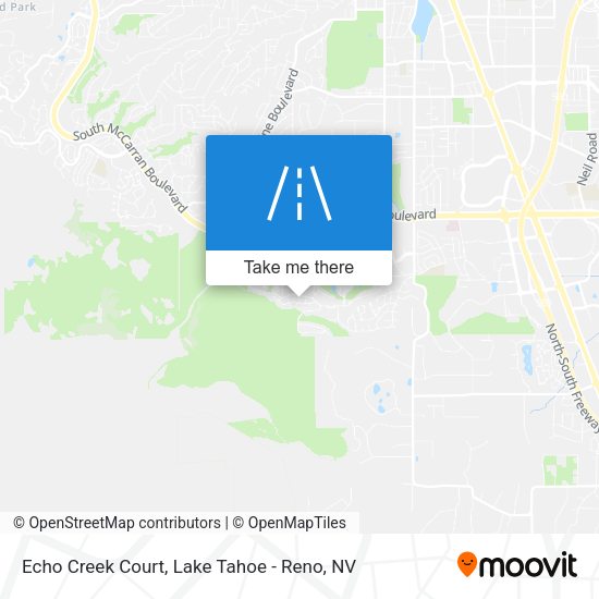 Echo Creek Court map