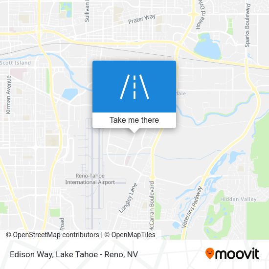 Mapa de Edison Way